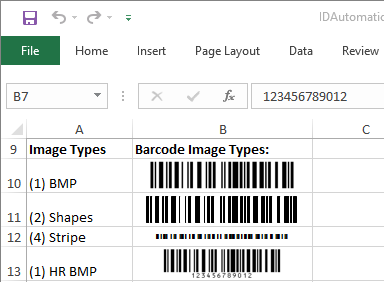 creating barcode in excel for mac